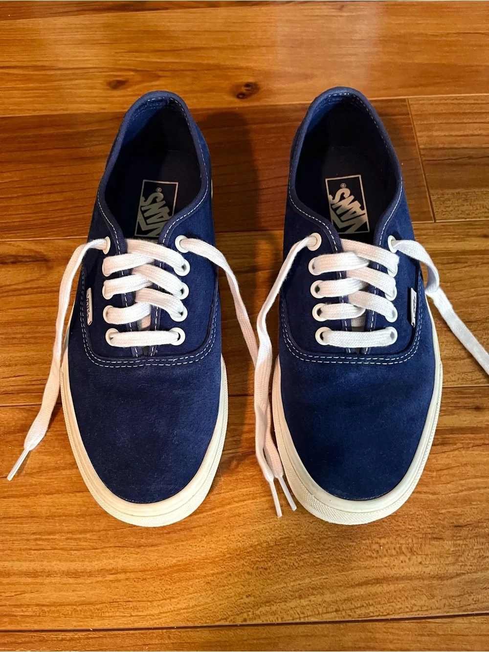 Vans Authentic Blue Suede 9